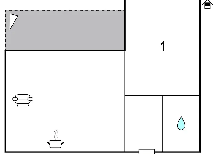 1 Bedroom Stunning In *